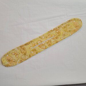 Hair Scrunchie Bun Maker - Hawaii Yellow Butterflies NWOT